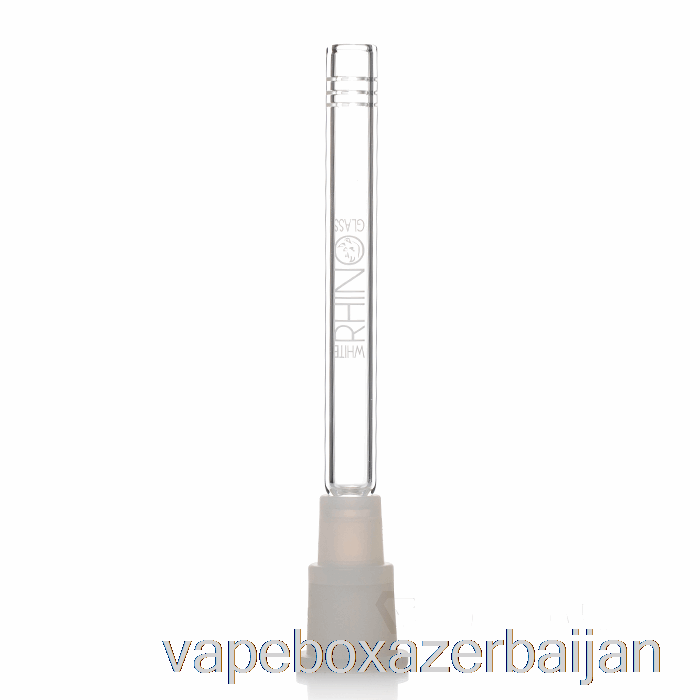 E-Juice Vape White Rhino Hybrid Downstem 6inch